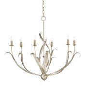 Currey 9000-0931 - Menefee Silver Chandelier