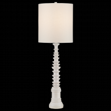 Currey 6000-0896 - Malayan White Table Lamp