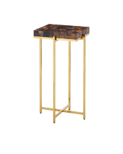 Currey 4000-0226 - Casey Brown Accent Table