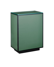 Currey 3000-0312 - Green Lacquer Side Table