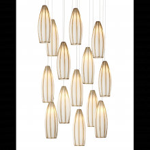 Currey 9000-1188 - Parish 15-Light Round Multi-Drop Pendant