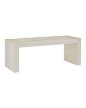 Currey 2000-0040 - Carson Ivory Terrazzo Bench